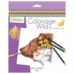 Carnet de coloriage Wild 4 - IkaIpaka Royan