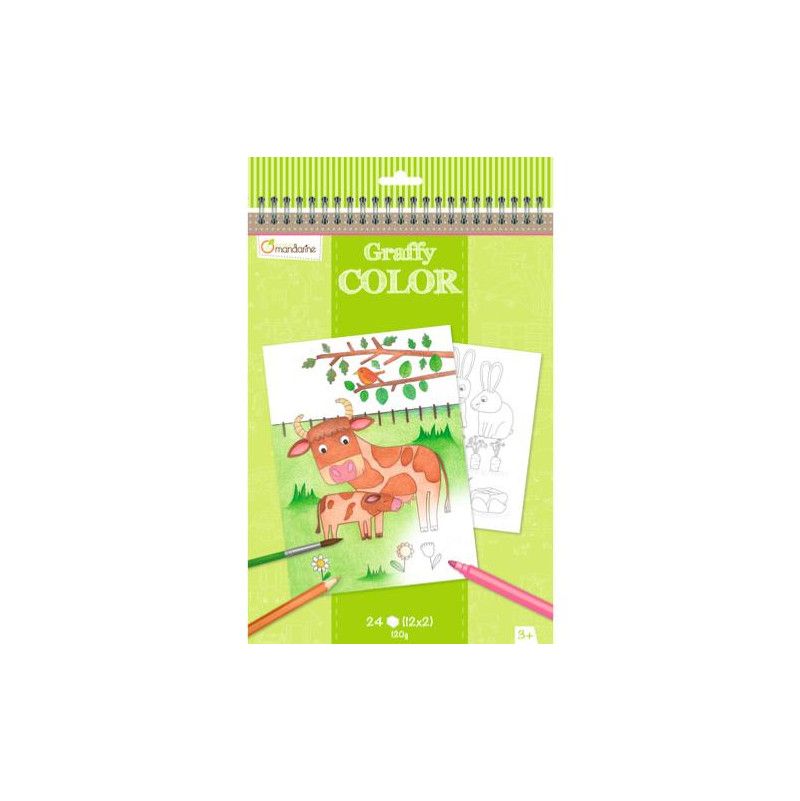 Graffy Color La ferme  Ikaipaka jeux & jouets Royan