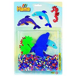 Perles à repasser HAMA – Dauphin  Ikaipaka jeux & jouets Royan