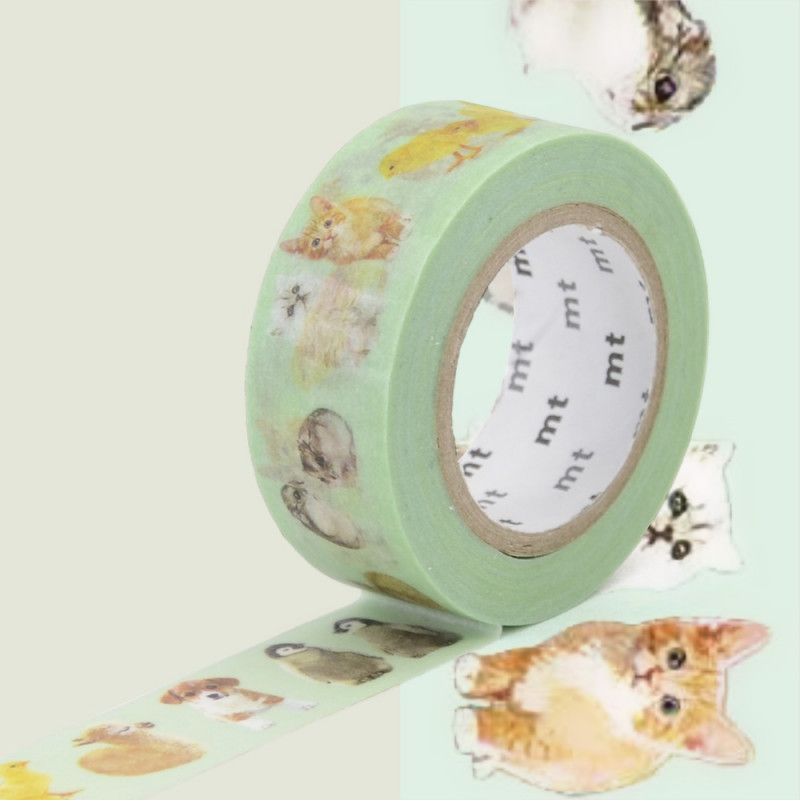 Masking tape baby animal Masking Tape Ikaipaka jeux & jouets
