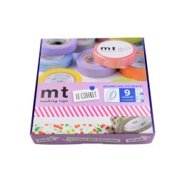 Masking tape coffret (9 rouleaux + 5 cartes et enveloppes)