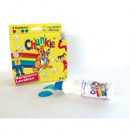 Chunkie Boite de 4 marqueurs 1er âge Oz Ikaipaka jeux & jouets