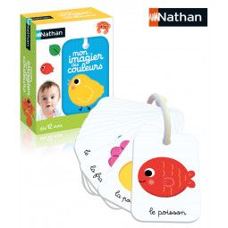 Mon imagier des couleurs Nathan Ikaipaka jeux & jouets Royan