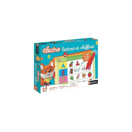 Electro: Lettres et chiffres Nathan Ikaipaka jeux & jouets Royan