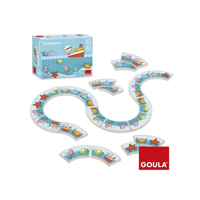 Domino Oscar et la Mer Goula Ikaipaka jeux & jouets Royan