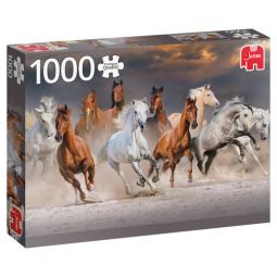 Puzzle 1000 Desert Horses  Ikaipaka jeux & jouets Royan