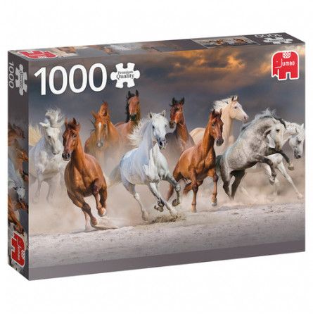 Puzzle 1000 Desert Horses  Ikaipaka jeux & jouets Royan