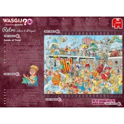 Puzzle 1000p Wasgij Retro Destiny - IkaIpaka Royan