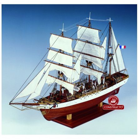 Maquette bateau Le pourquoi pas? 1:80  Ikaipaka jeux & jouets