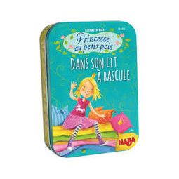 Princesse aux petits pois dans son lit à bascule Haba Ikaipaka