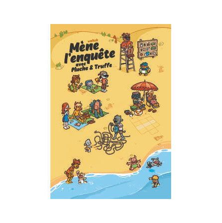 Pluche et truffe mene l'enquete  Ikaipaka jeux & jouets Royan