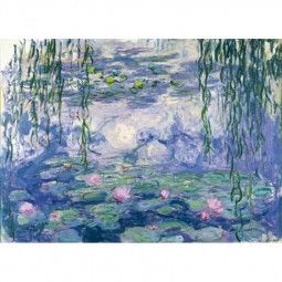 Puzzle Michèle Wilson 250 Nymphéas et Saule Monet Puzzle
