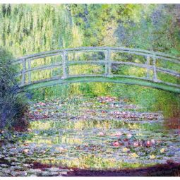Puzzle Michèle Wilson 80 Le pont Japonnais Monet Puzzle Michèle