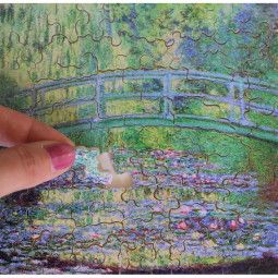 Puzzle Michèle Wilson 80 Le pont Japonnais Monet Puzzle Michèle