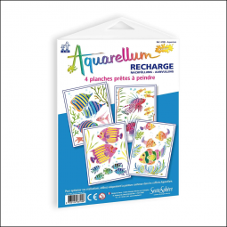 Aquarellum Recharge Junior Aquarium Sentosphere Ikaipaka jeux &