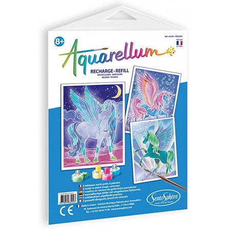 Aquarellum Recharge Junior Pégases Sentosphere Ikaipaka jeux &