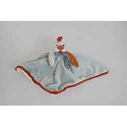 Doudou plat Coq - bleu - Chicky Baby Rug Bukowski Ikaipaka jeux