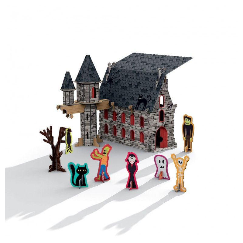 La maison des monstres 3D Sassi Ikaipaka jeux & jouets Royan