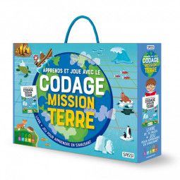 Apprends et joue avec le codage. Mission terre Sassi Ikaipaka