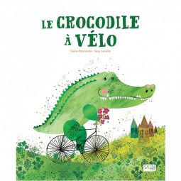 Livre Le crocodile à vélo Sassi Ikaipaka jeux & jouets Royan