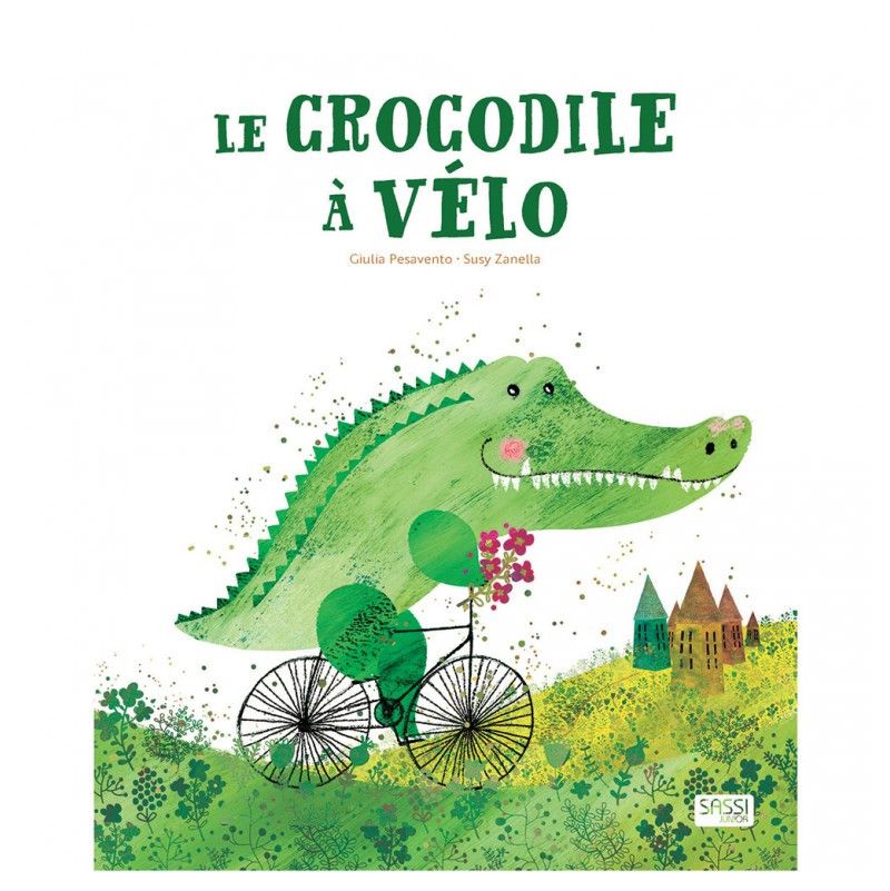 Livre Le crocodile à vélo Sassi Ikaipaka jeux & jouets Royan