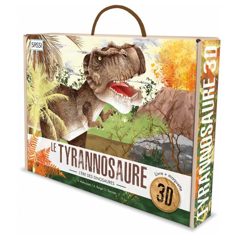 Puzzle 3D l'ère des dinosaures - Le Tyrannosaure Rex Sassi