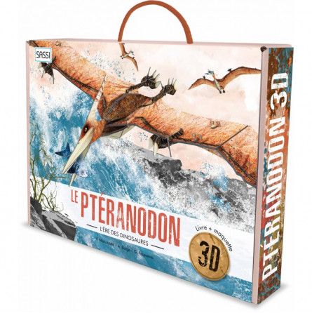 Puzzle 3D l'ère des dinosaures - Ptéranodon Sassi Ikaipaka jeux