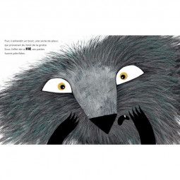 Livre Une peur de Loup Sassi Ikaipaka jeux & jouets Royan