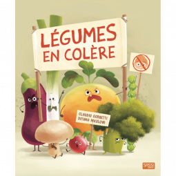 Livre Légumes en colères Sassi Ikaipaka jeux & jouets Royan
