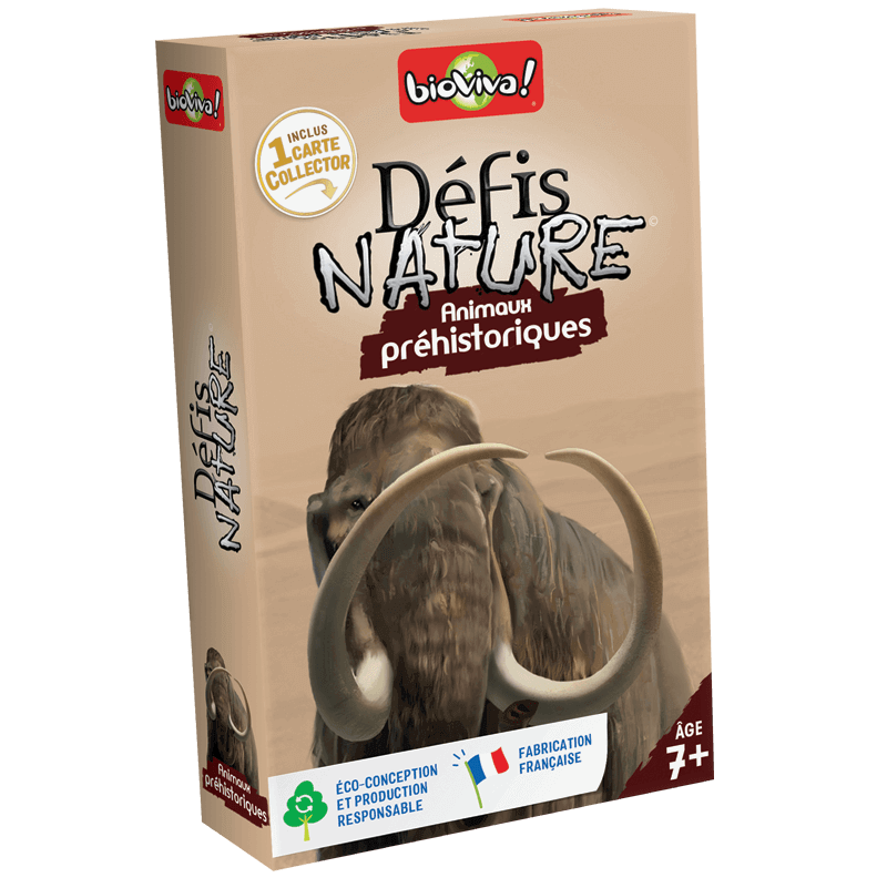 Défis Nature Animaux Préhistoriques Bioviva Ikaipaka jeux &