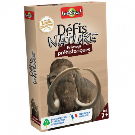 Défis Nature Animaux Préhistoriques Bioviva Ikaipaka jeux &