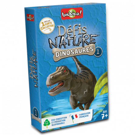 Défis Nature Dinosaures 1 Bioviva Ikaipaka jeux & jouets Royan