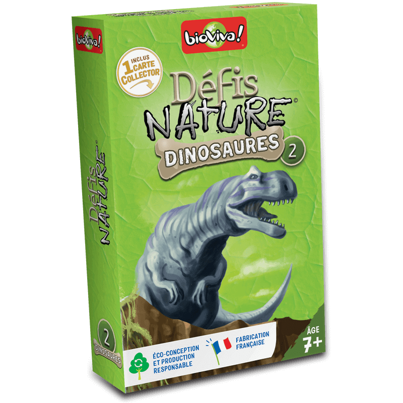 Défis Nature Dinosaures 2 Bioviva Ikaipaka jeux & jouets Royan