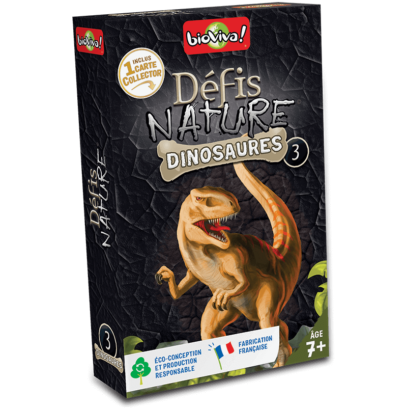 Défis Nature Dinosaures 3 Bioviva Ikaipaka jeux & jouets Royan