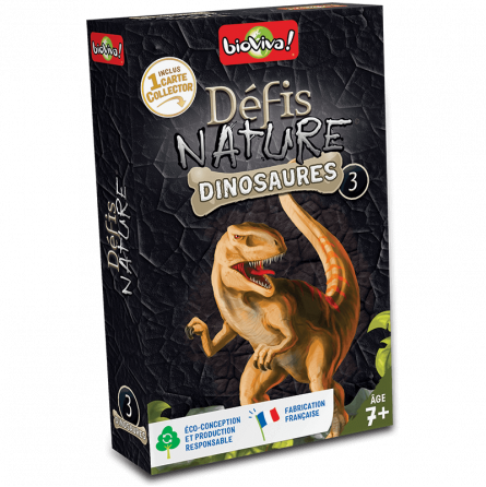 Défis Nature Dinosaures 3 Bioviva Ikaipaka jeux & jouets Royan