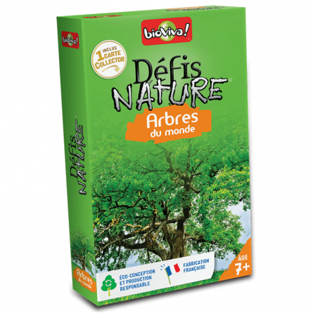 Défis Nature Arbres du monde Bioviva Ikaipaka jeux & jouets