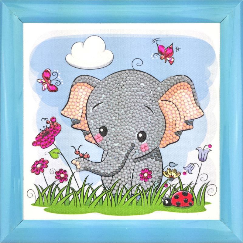 Crystal Art Eléphant Oz Ikaipaka jeux & jouets Royan
