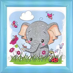 Crystal Art Eléphant Oz Ikaipaka jeux & jouets Royan