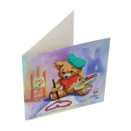 Crystal Art Carte Nounours Oz Ikaipaka jeux & jouets Royan