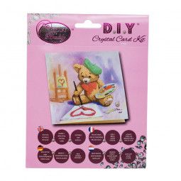 Crystal Art Carte Nounours Oz Ikaipaka jeux & jouets Royan