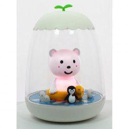 Veilleuse Ourson Petit Akio Timer  Ikaipaka jeux & jouets Royan
