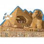 Puzzle + Livre - L’Égypte ancienne Sassi Ikaipaka jeux & jouets