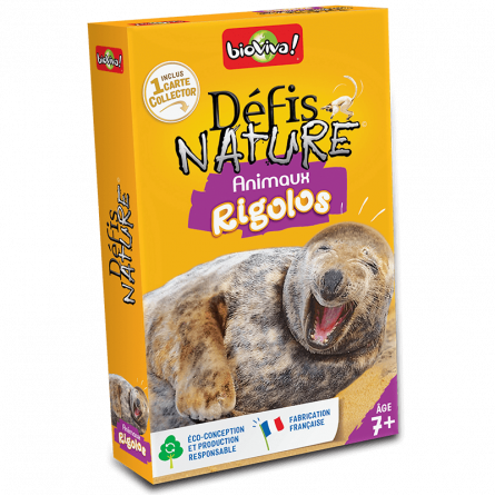 Défis Nature Animaux rigolos Bioviva Ikaipaka jeux & jouets