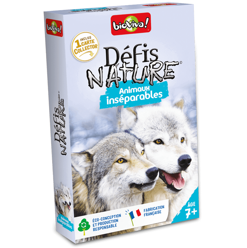 Défis Nature Animaux inséparables Bioviva Ikaipaka jeux &