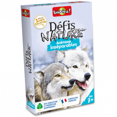 Défis Nature Animaux inséparables Bioviva Ikaipaka jeux &