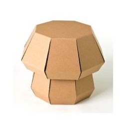 Tabouret champignon brun funnypaper - IkaIpaka Royan