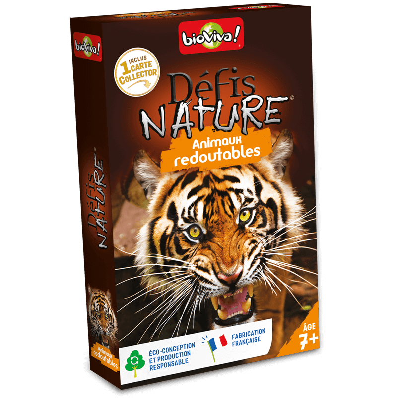 Défis Nature Animaux redoutables Bioviva Ikaipaka jeux & jouets
