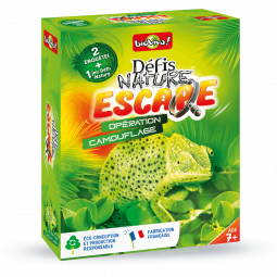 Escape Défis nature Opération camouflage Bioviva Ikaipaka jeux