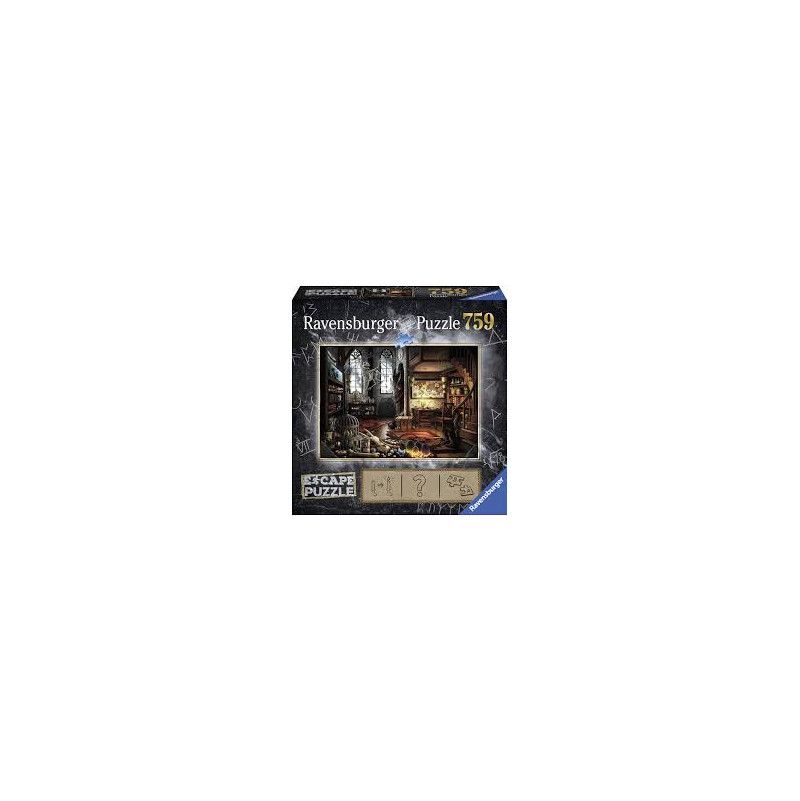 Escape puzzle l'antre du Dragon Ravensburger Ikaipaka jeux &