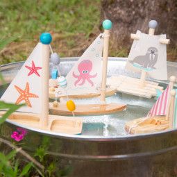 Jouet de bain Voilier étoile Legler Ikaipaka jeux & jouets Royan